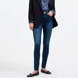 Madewell 10" High-Rise Skinny Jeans Blue Denim Size 28”